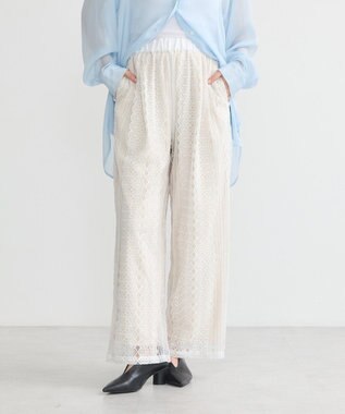 earth music&ecology レースパンツ