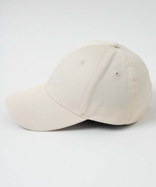 WEGO ロゴ刺繍キャップ オフホワイト