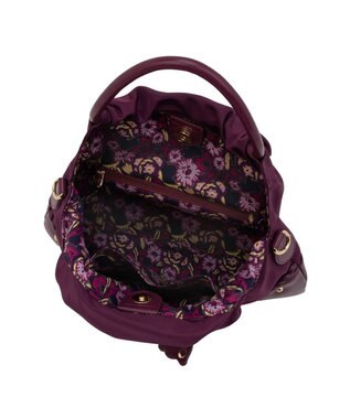 ANNA SUI バタフライツイスト 2wayハンドバッグ ボルドー