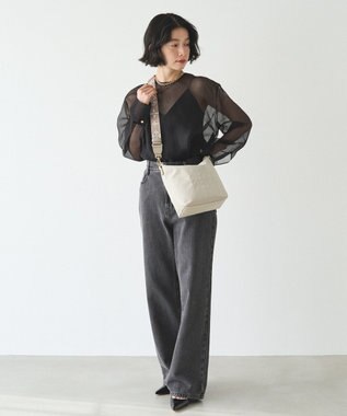 russet 《WEB限定》スタンダードミニショルダーバッグ <コーデュラナイロン>(CE-1719-WEB) L.Greige