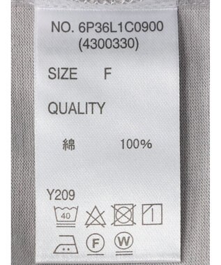 Green Parks ・ＳＵＧＡＲ　ＳＰＯＯＮ　ハイネックフレンチＴシャツ Gray Beige