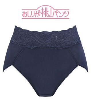 BRADELIS New York 【BRADELIS New York / 育尻・伸びる・綿混・深め】モモパンツ・ハイレグショーツ#303 シリーズ140万枚突破 補正ショーツ