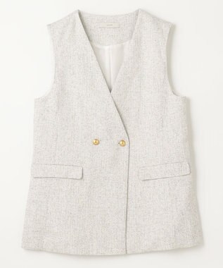 ANY ツィードライクブッチャージレ ライトグレー系