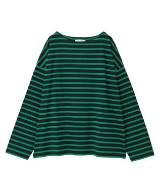 Green Parks ボーダーゆるチュニック Green