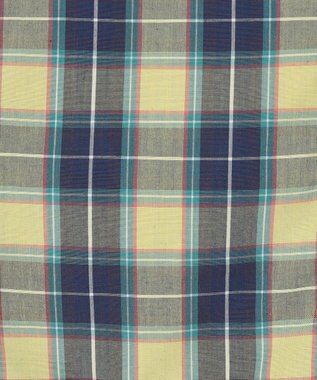 組曲 KIDS 【150-160㎝】チェック ワンピース イエロー系5