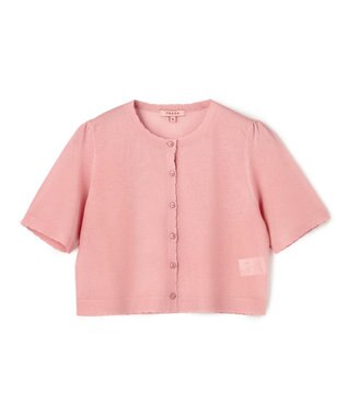 TOCCA 【星風まどかさん着用】SHEER JEWEL KNIT シアーニットカーディガン ピンク系