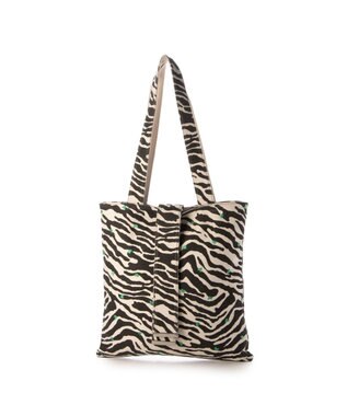 UNBILLION カカトゥ kakatoo / ハートエンブロイダリートート ゼブラ