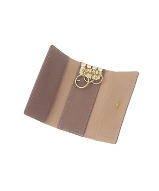 genten フレスコ キーケース ローズグレー