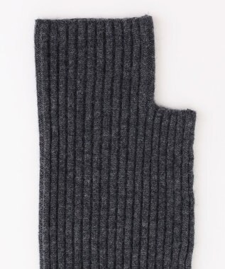 ICB カシミヤブレンド ニットグローブ ミディアムグレー