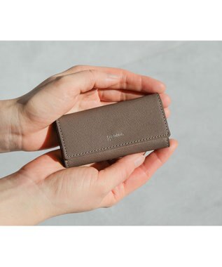 genten フレスコ キーケース ローズグレー