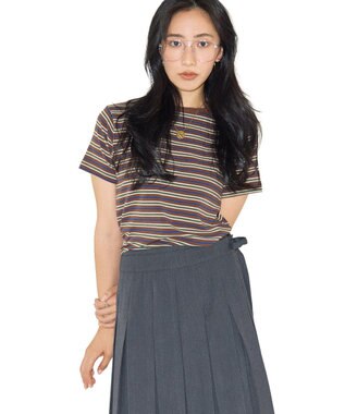Green Parks ■ＷＩＴＨ　ＫＵＲＵＭＩ．Ｎ　ボーダーＴＥＥ Brown