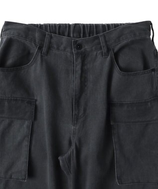 WEGO マルチポケットワイドカーゴパンツ スミクロ