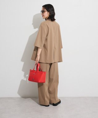 Green Parks シングル半袖ジャケット Mocha