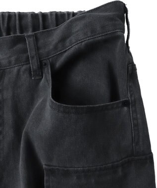 WEGO マルチポケットワイドカーゴパンツ スミクロ