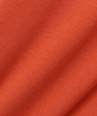 J.PRESS LADIES L 【WEB限定カラーあり・洗える】コンパクトコットンスムース ポロワンピース オレンジ系