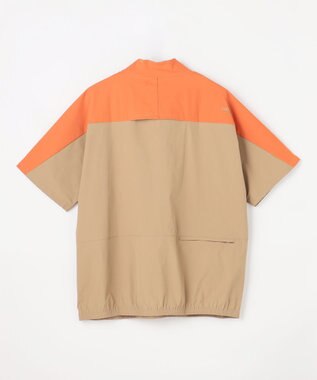 PW CIRCULUS 【MEN】パッカブルハーフジップ ゴルフ ベージュ系