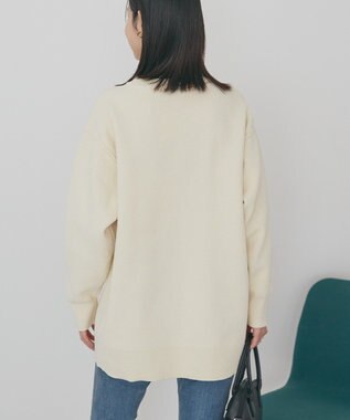 AMERICAN HOLIC 【選べる丈】モールニットプルオーバー Ivory