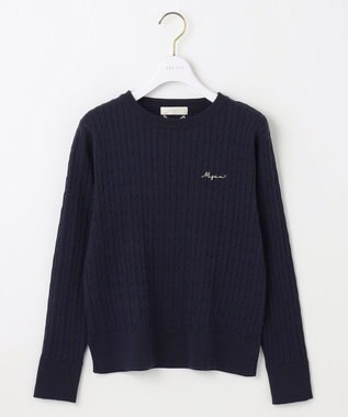 ANY SIS 【貴島明日香さんコラボ】ケーブル ニャット ネイビー