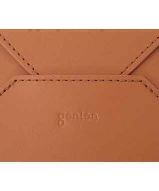 genten コンパト エンベロープカードホルダー チャ