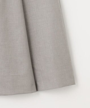 J.PRESS LADIES S 【セットアップ対応・洗える・UVケア・速乾】 OXIJEWELストレッチ スカート ライトグレー系