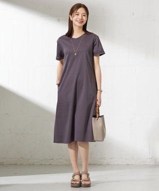 J.PRESS LADIES カーブパール ネックレス ゴールド系