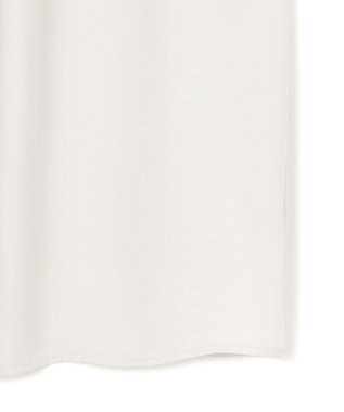 23区 L ライトバックサテンアムンゼン ギャザーブラウス ライトグレー系