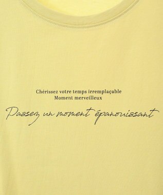 Green Parks ノースリーブ筆記体ロゴプルオーバー Lime Green