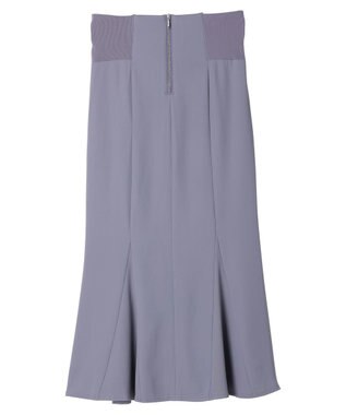 earth music&ecology バックレースサイドリブマーメイドスカート Blue