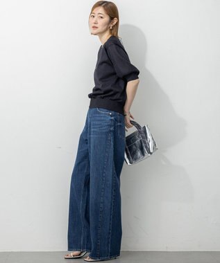 23区 L 【見上愛さん着用/RED CARD TOKYO×23区】カーヴィー デニム パンツ ミッドブルー系