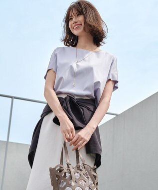 23区 【Oggi6月号掲載】Ratti ドローイング ペイズリー プリント コンビ バッグ ブラウン系