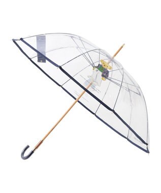 MOONBAT POLO RALPH LAUREN（ポロ ラルフローレン） 長傘 ビニール傘 BEAR ポロベア 10本骨 ネイビーブルー