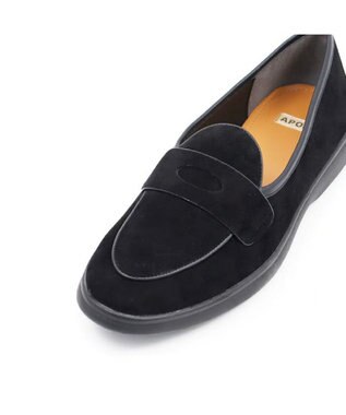 APOM 本革ベルジャンシューズ20 ブラックスエード