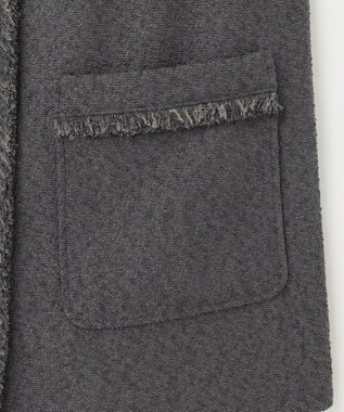 自由区 【カタログ掲載】ブライトリングツイード ジレ スレート