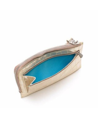 A.D.M.J. 【牛革】ヴィッテリグリシャムウェンディ　オーガナイザーパース ゴールド