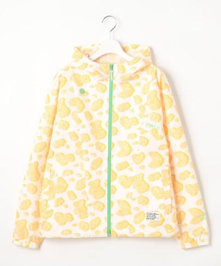 PW CIRCULUS 【撥水加工/ストレッチ】【WOMEN】アニマルドットブルゾン ゴルフウェア レディース イエロー系5