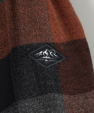 JOSEPH ABBOUD MOUNTAIN 【UNISEX】オーガニックマウンテン ネルシャツ オレンジ系4