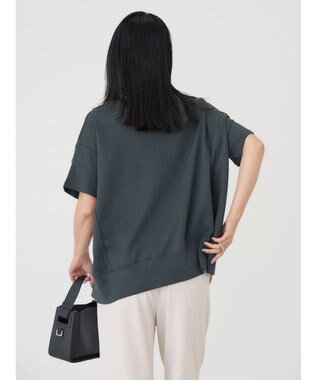 AMERICAN HOLIC 接触冷感裾切り替えカットプルオーバー Charcoal Gray