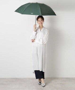 MOONBAT 【晴雨兼用/UVカット率99%】マッキントッシュ フィロソフィー (MACKINTOSH PHILOSOPHY)  折りたたみ日傘 バーブレラ サンプロテクトシリーズ（SUNPROTECT） 60cm グリーン