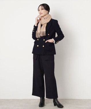 MOONBAT WEB限定【洗える】ミエル (miel) カシミヤ100％ プレーンマフラー ベージュ