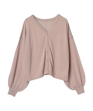 earth music&ecology シアーカーディガン Pink