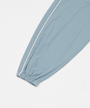 WEGO 【日焼け対策/セットアップ対応】ラッシュガードラインアノラックパーカー ブルー