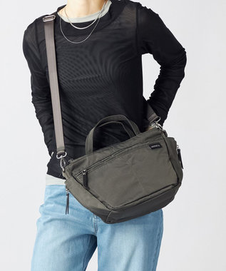 LA BAGAGERIE 【MONICA】サイドジップ2WAYトートバッグ