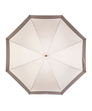 MOONBAT POLO RALPH LAUREN(ポロ ラルフローレン) 長傘 ロゴ刺繍 バイカラー ベージュ