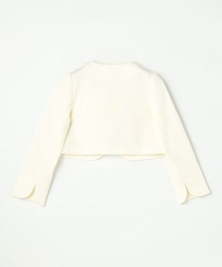 組曲 KIDS 【110-140㎝】 フラワーアーチワンピース＆ボレロジャケットセット ミントグリーン