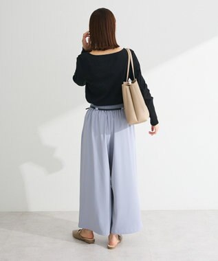 Green Parks チェーンリブカットプルオーバー Black