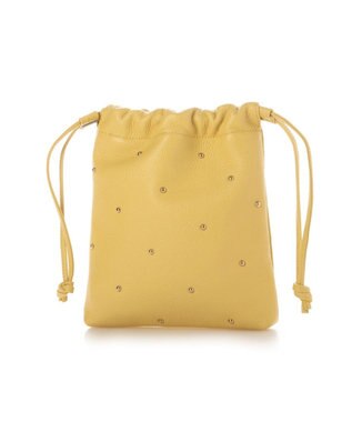 UNBILLION ペルケ perche / 牛革スタッズ・パラコード2wayドロストショルダー