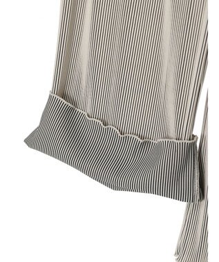 Green Parks プリーツ風カットパンツ Ivory