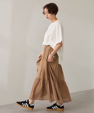 AMERICAN HOLIC 【接触冷感】スムースボクサーＴシャツ Off White