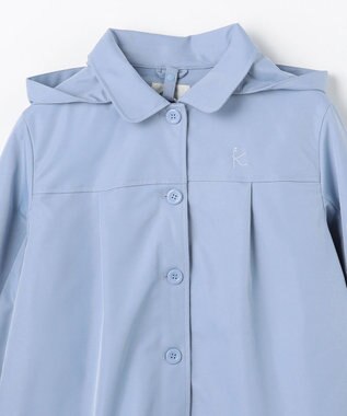 組曲 KIDS 【150-170㎝】3Way アウター サックス×グレー