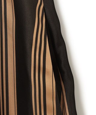 JOSEPH ビッグストライプ　ドレス Beige/black